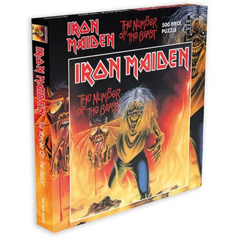 NMR Brands Puzzle Iron Maiden Number – immagine 1