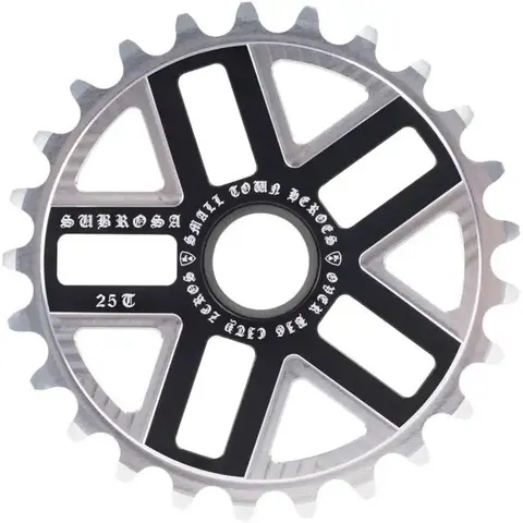 Subrosa Hero BMX Sprocket (Matte Black - 25T) – Bild 1