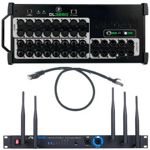 Mackie DL32SE Router Bundle Noir – image 1