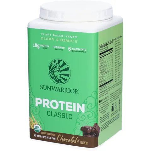 Sunwarrior Protein chocolate - bio - 750g – immagine 1