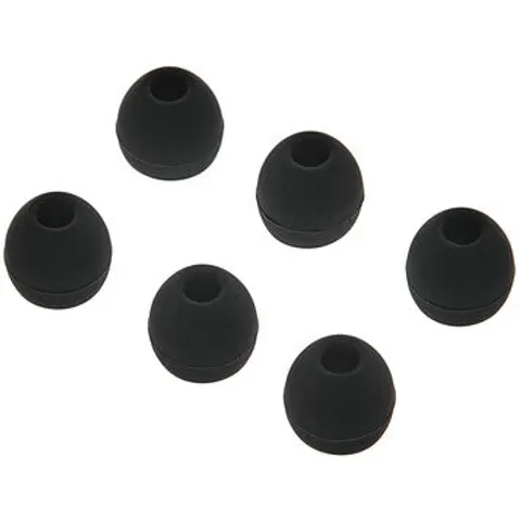 Clear Tune Monitors Flexi Tips Silikon S nero – immagine 1