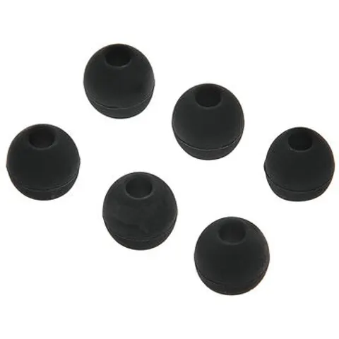 Clear Tune Monitors Flexi Tips Silikon M nero – immagine 1