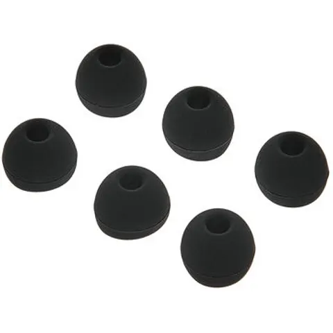 Clear Tune Monitors Flexi Tips Silikon L nero – immagine 1