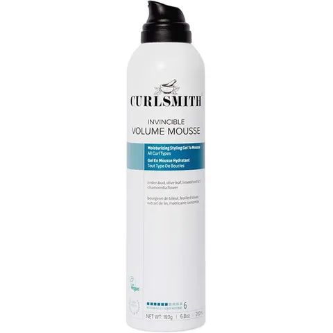Curlsmith Invincible Volume Mousse, 201 ml – afbeelding 1