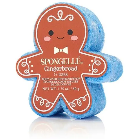 Spongellé Gingerbread Body Wash Infused Buffer, 50g – image 1