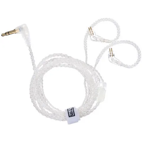 Clear Tune Monitors IEM Cable 127cm Clear Transparent – immagine 1