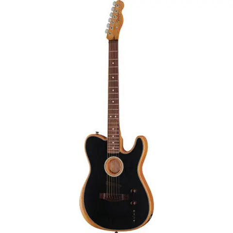 Fender Acoustasonic Player Tele BB Brushed Black – image 1