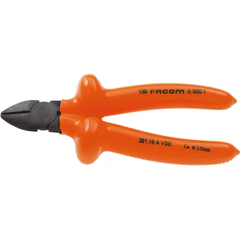 FACOM Seitenschneider 1000V isoliert 165 mm – Bild 1