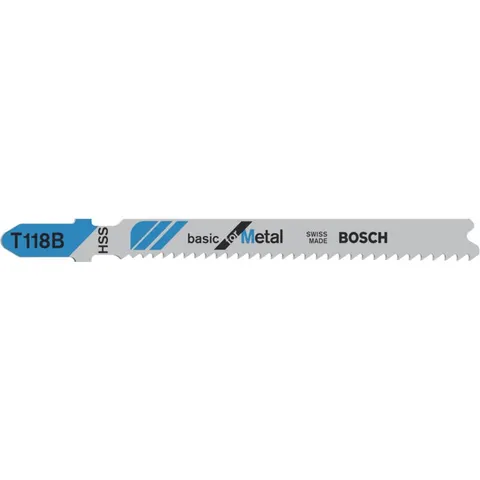 Bosch Stichsägeblatt T 118 B Basic for Metal, 100er-Pack – Bild 1