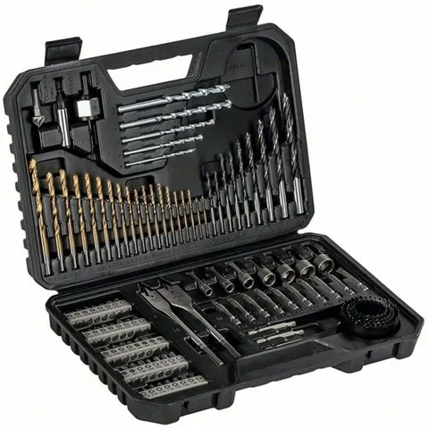 BOSCH Bohrer- und Bit-Set TiN V-Line Set 103-teilig – Bild 1