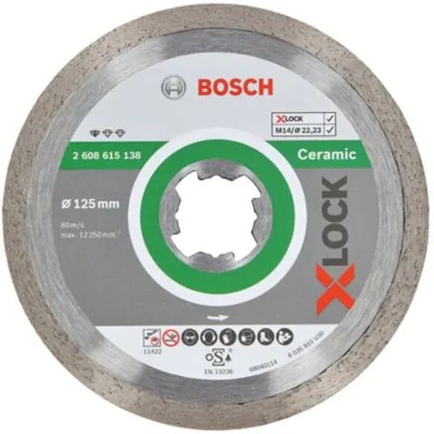 BOSCH Diamant-Trennscheibe X-LOCK Standard for Ceramic – Bild 1
