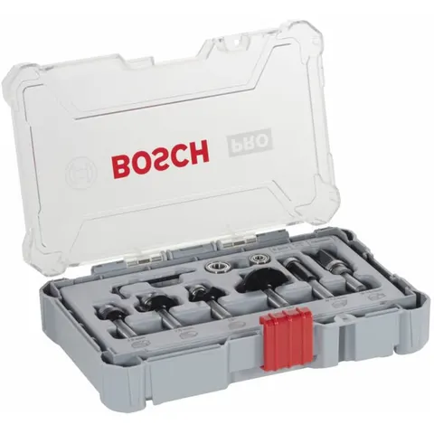 BOSCH Fräser-Set 6-teilig 8 mm – Bild 1