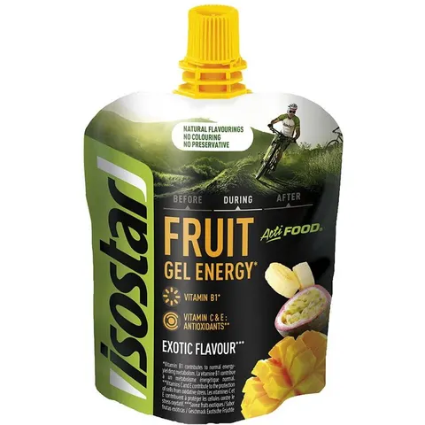 Isostar Actifood High Energy Gel Exotic – Bild 1