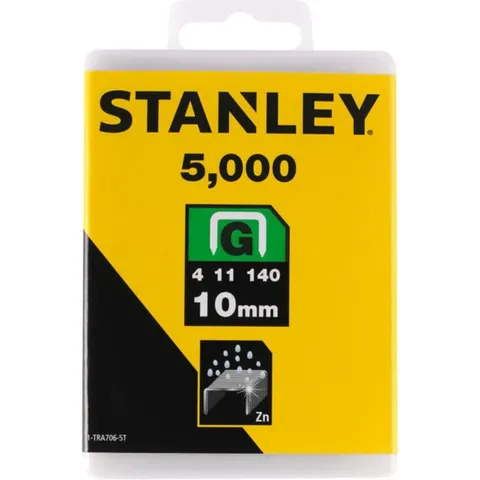 Stanley Nieten 10mm Type G - 5000 Stuks – afbeelding 1