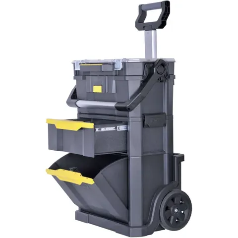 Stanley Rollende Werkstatt 2in1 mit Trage – Bild 1