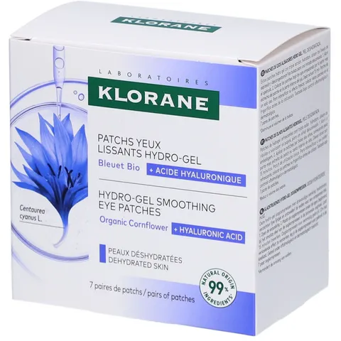Klorane Patchs Yeux Lissant Hydro-gel 7 PAIA – immagine 1