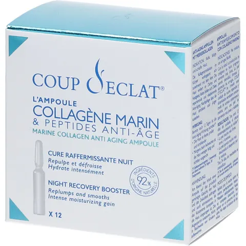 Coup d'eclat Coup d'Éclat Colágeno 12 Ampollas – imagen 1