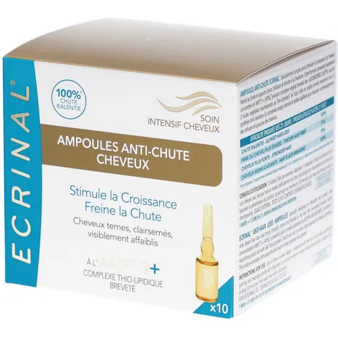 Ecrinal Anp2+ Anticaída Cabello 10 X5 ml – imagen 1