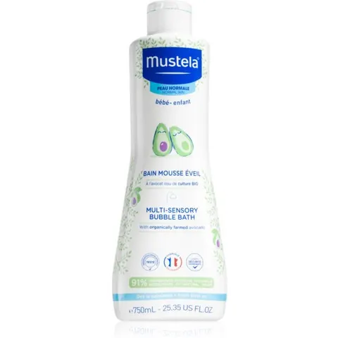 Bubbelbad Multi Sensory Mustela (750 ml) – afbeelding 1