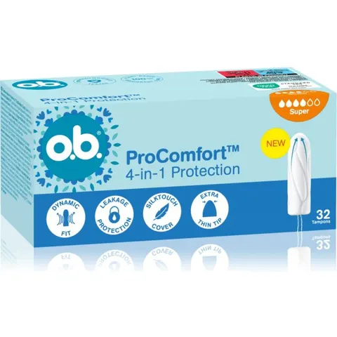 o.b. Pro Comfort Super tampons 32 st – afbeelding 1