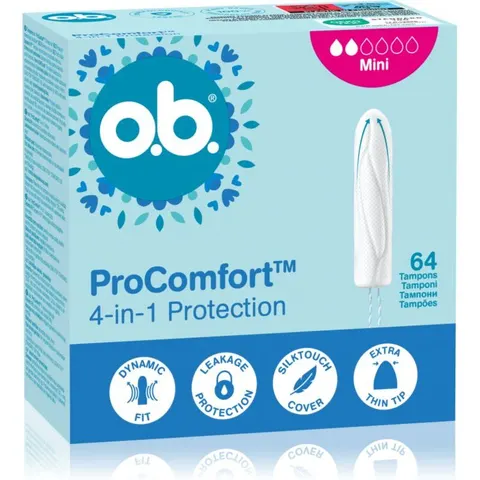o.b. Pro Comfort Mini tampons 64 pcs – image 1