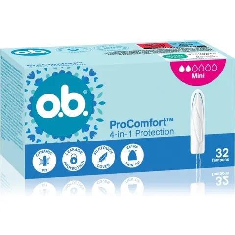 o.b. Pro Comfort Mini tampons 32 st – afbeelding 1