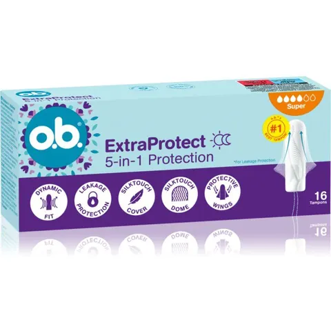 o.b. Extra Protect Super tampons 16 pcs – image 1