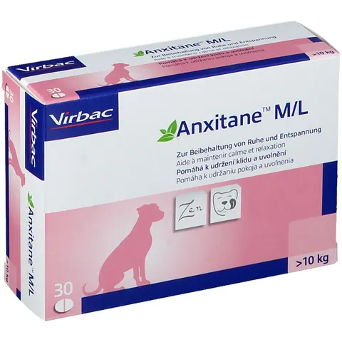 Virbac ANXITANE - M/L: 60 comprimidos – imagen 1