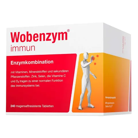 WOBENZYM immun Tablets 240 pcs. – Bild 1