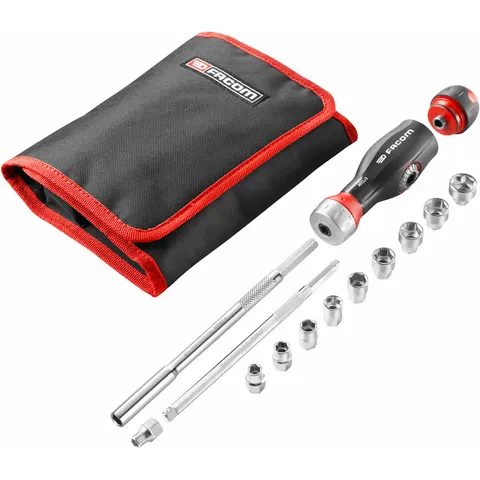 FACOM Stecknusshalter-Set PROTWIST 5-tlg. – Bild 1