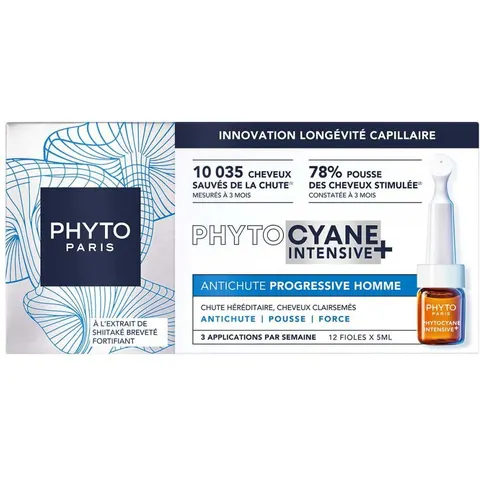 PHYTO PARIS Phytocyane Intensive+ Kur progressiver Haarausfall Männer – Bild 1