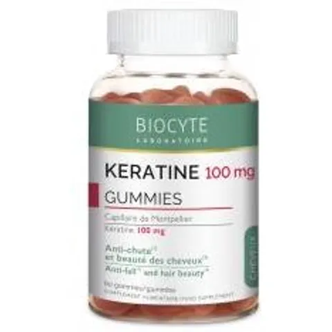 Biocyte Kératine Gummies - Pot 60 gommes – image 1