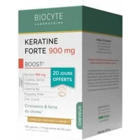 Biocyte Keratina Forte Extra Plus 180 caps. – imagen 1