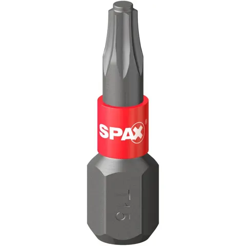 Spax Bit TX15 rood blister van 5 bits – afbeelding 1