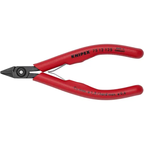 KNIPEX KN 75 12 125 - Electronics Diagonal Cutter 125 mm – image 1