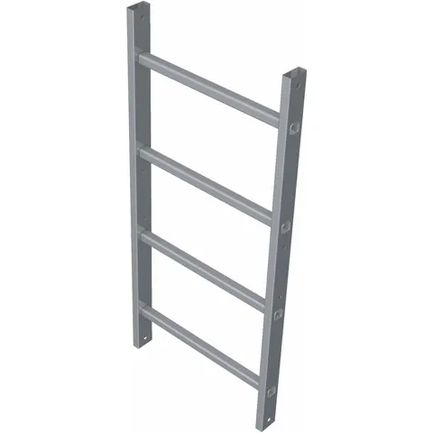 Zarges Steigleiter Aluminium 2,80m – Bild 1