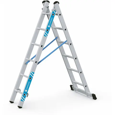 Zarges Kombileiter Combimaster Plus X 2x6 Sprossen – Bild 1