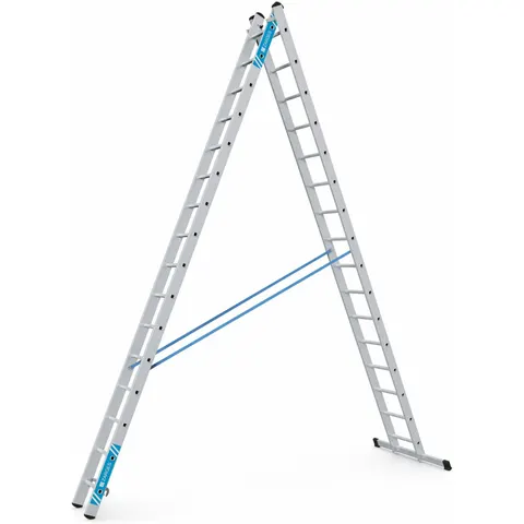 Zarges Kombileiter Combimaster Plus X 2x16 Sprossen – Bild 1
