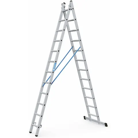 Zarges Kombileiter Combimaster DX 2x12 Sprossen – Bild 1