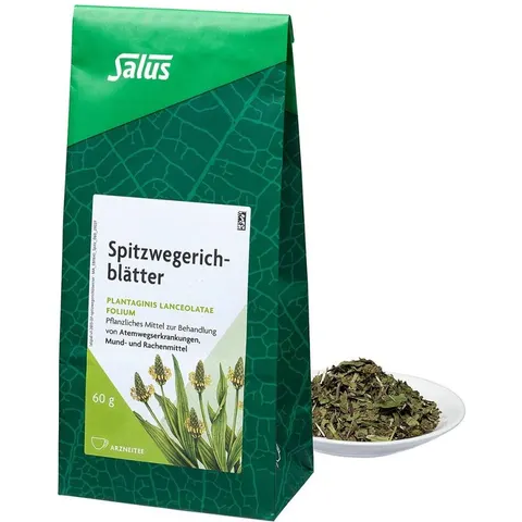 Spitzwegerichblätter Arzneitee Bio Salus – Bild 1