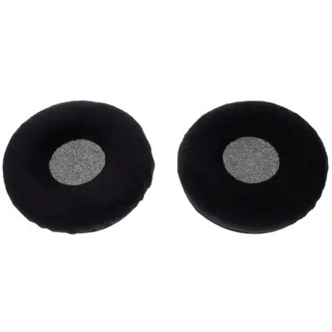 Sennheiser HD-25 Ear Pads Velour Noir – image 1