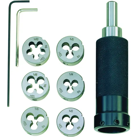 PROXXON 24082 - Die holder with cutting die for external threads – image 1