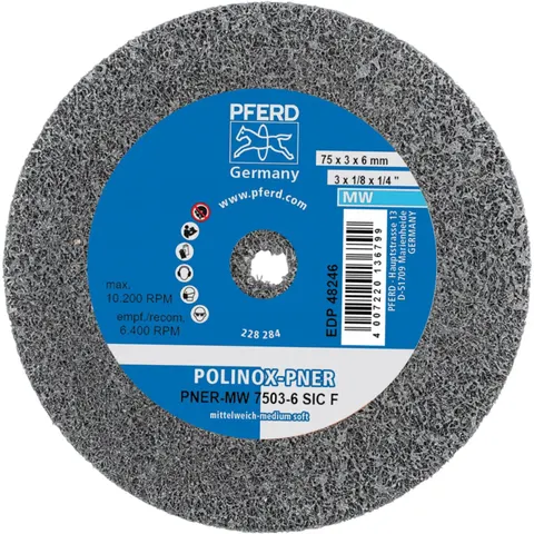 PFERD 47803087 Schleifrad 75 mm 10 St. – Bild 1