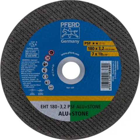 Pferd Trennscheibe C24PPS gerade 178x3,2mm (61826222) – Bild 1