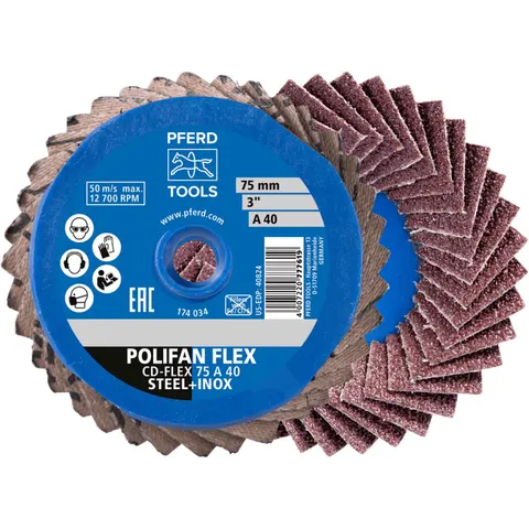 PFERD Grinding Tools COMBIDISC CDR-FLEX 75 A 60 (42719813) – Bild 1