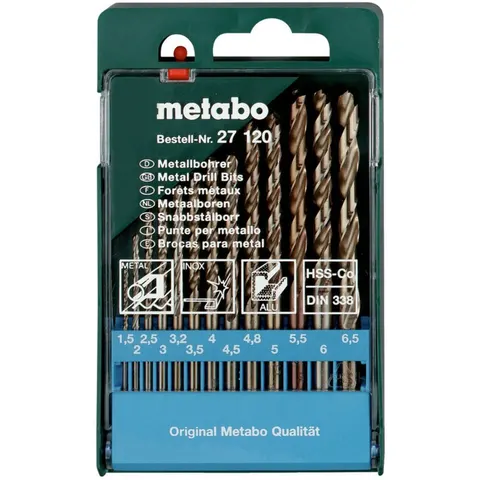 Metabo HSS-Co-Bohrerkassette, 13-tlg. – Bild 1