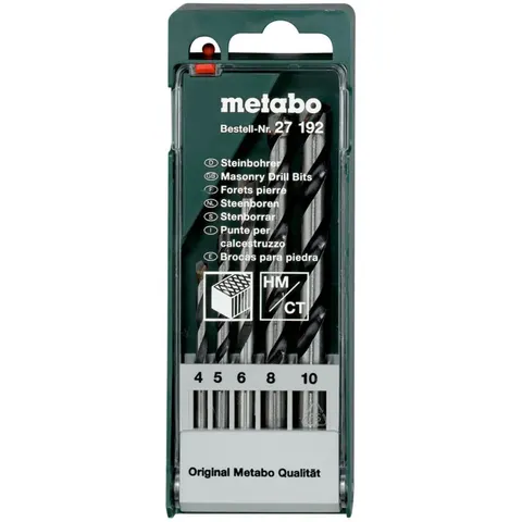Metabo Steinbohrer-Kassette, 5-tlg. – Bild 1