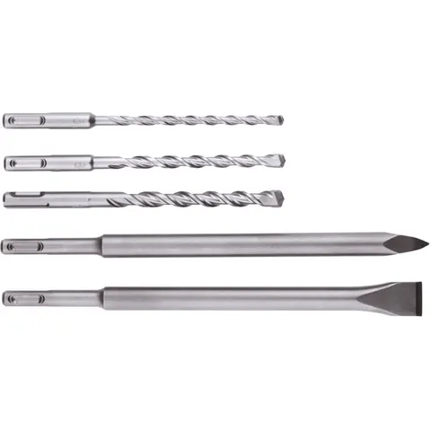 Metabo Bohrer-/ Meißelsatz SDS-plus 5-tlg. – Bild 1