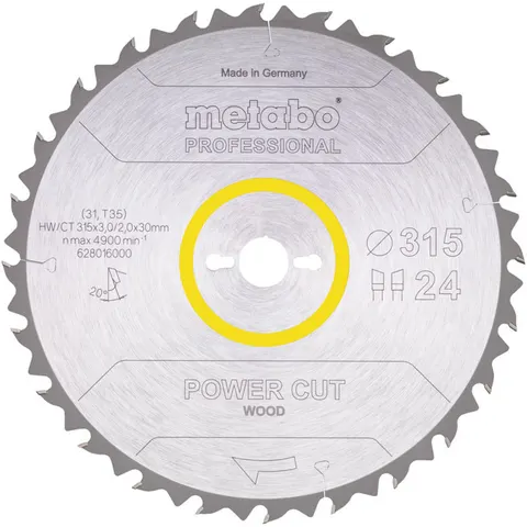 Metabo Zaagblad n.a. – 628016000 – afbeelding 1