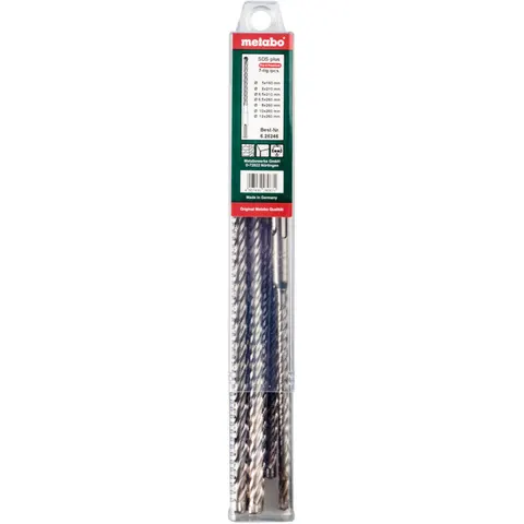 Metabo SDS-plus Pro 4 Premium-borenset (7-delig) – afbeelding 1
